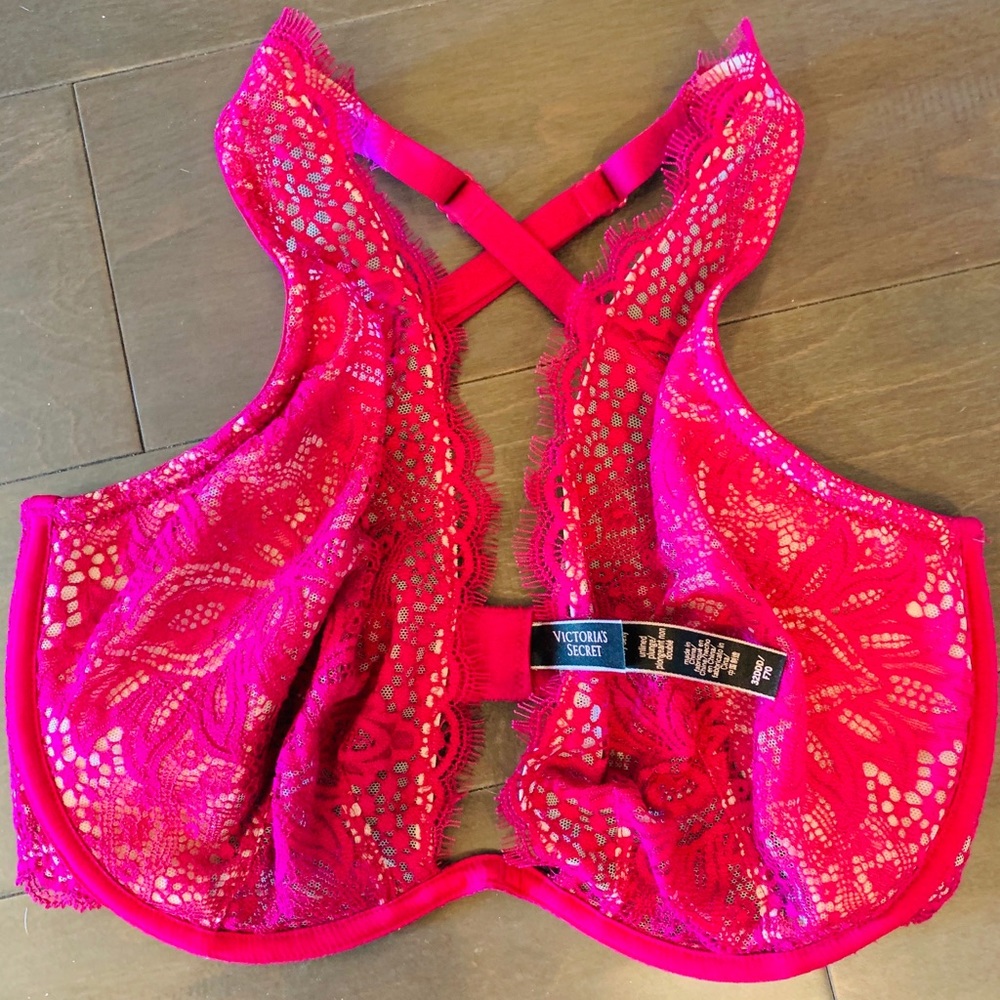 Victoria Secret unlined demi bra 32ddd